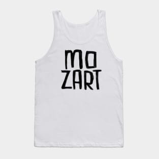 Classical Composer: Mozart Tank Top